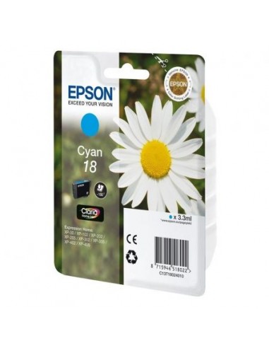 Cartucho de Tinta EPSON EXPRESSION HOME XP-102 Cian 18